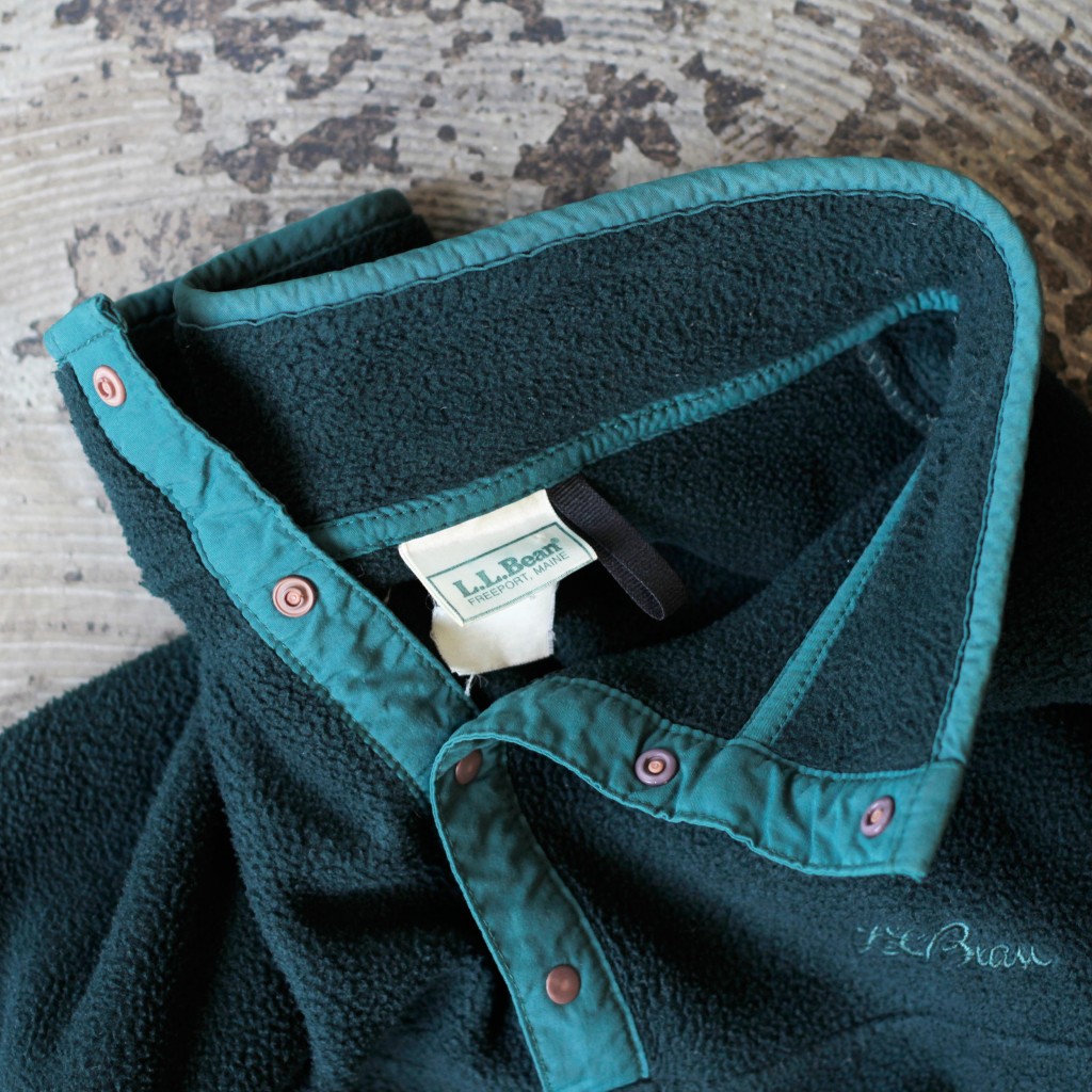 L.L. Bean 90’s Fleece Pull Over Jacket