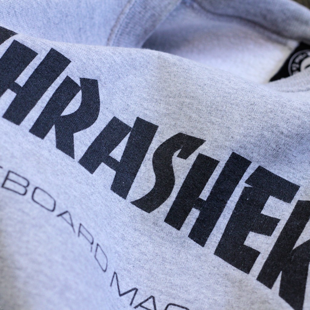 OLD THRASHER 90's Logo Crew Sweat