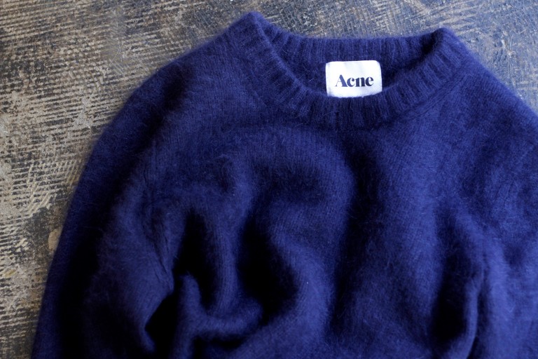 Acne Mohair Crew Knit