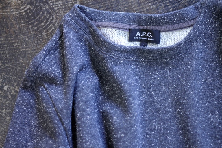 A.P.C. Crew Neck Nep Top