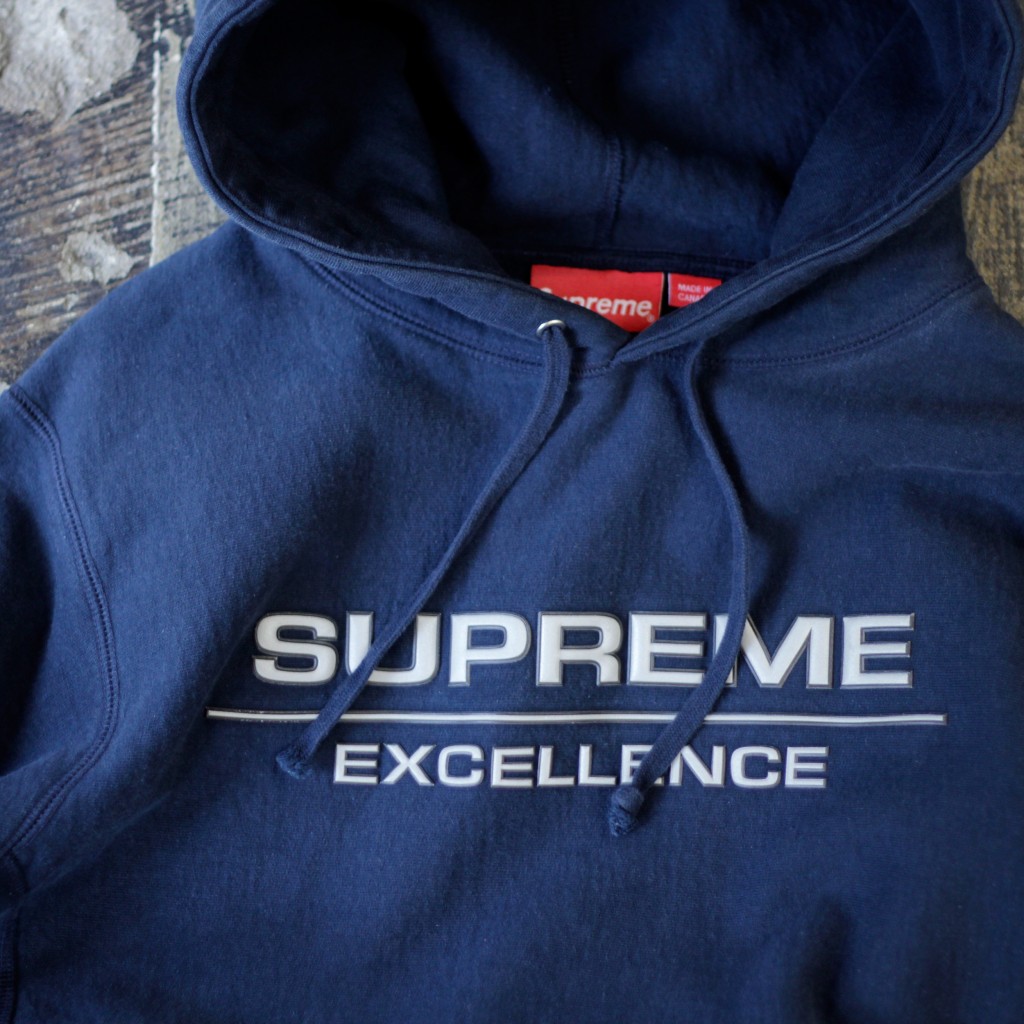 Supreme 2017AW Reflective Excellence Hooded Sweatshirt