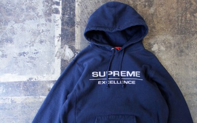 Supreme 2017AW Reflective Excellence Hooded Sweatshirt