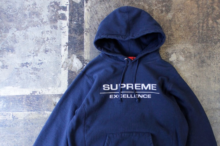 Supreme 2017AW Reflective Excellence Hooded Sweatshirt