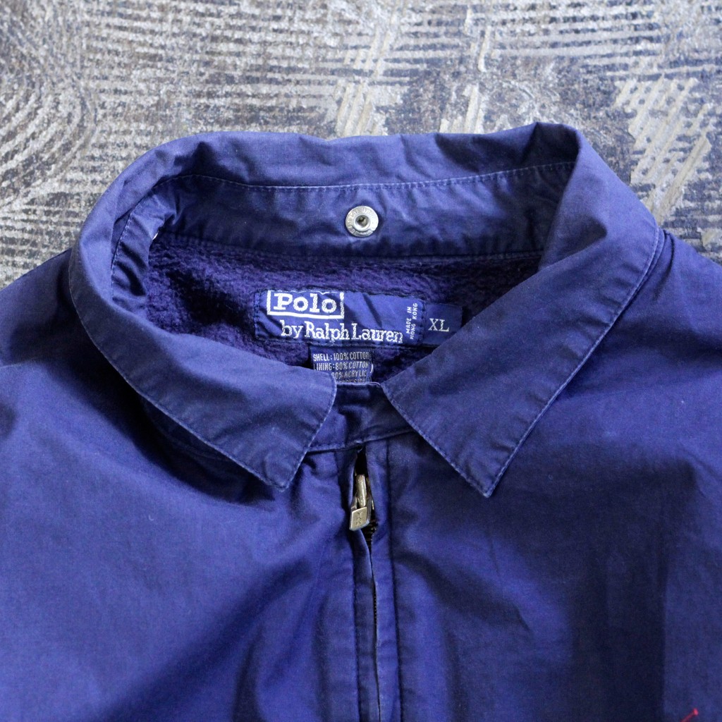 POLO by Ralph Lauren Vintage Cotton/Fleece Drizzler Jacket