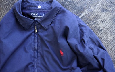 POLO by Ralph Lauren Vintage Cotton/Fleece Drizzler Jacket