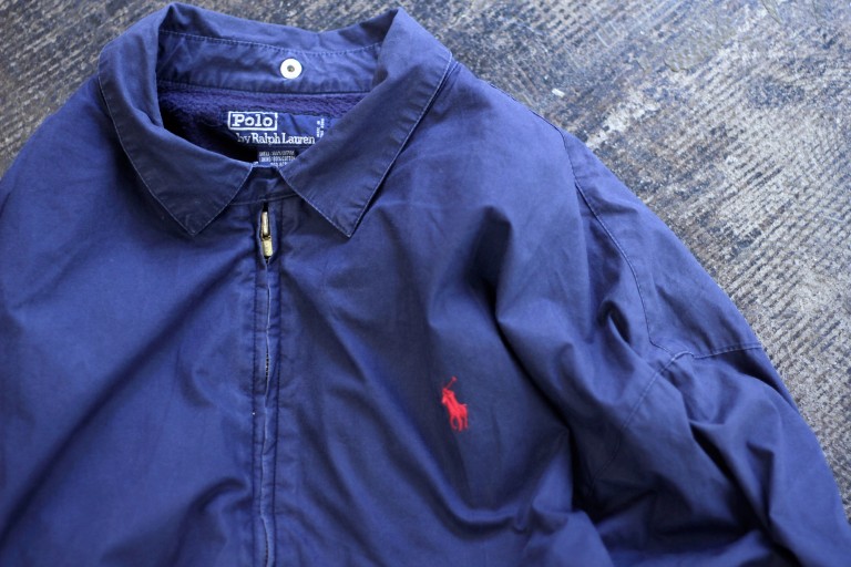 POLO by Ralph Lauren Vintage Cotton/Fleece Drizzler Jacket