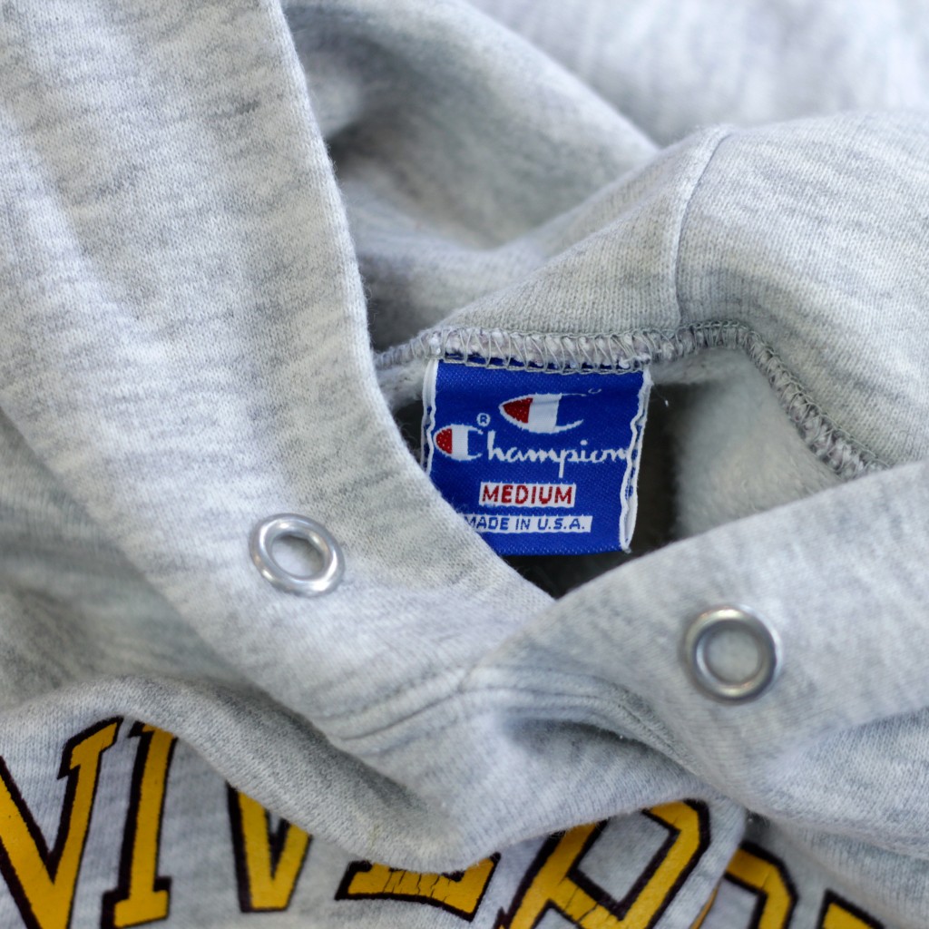 Champion 80's College Hoodie Made in U.S.A