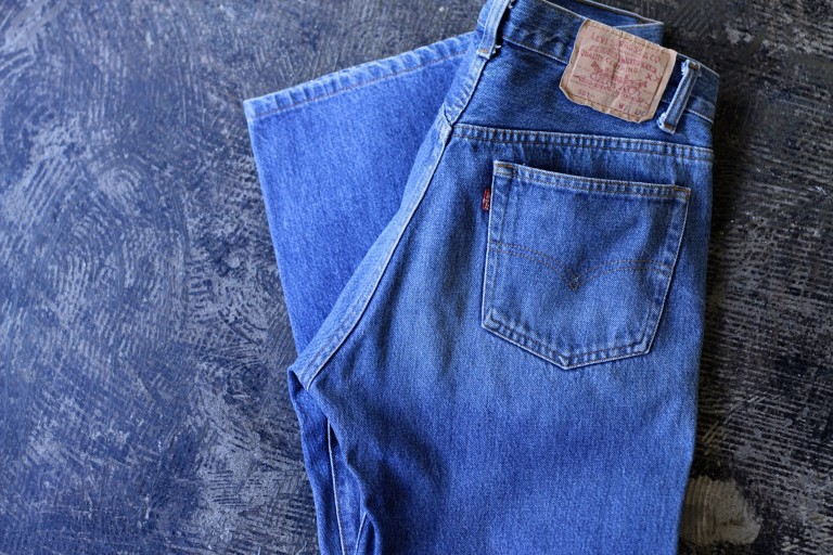 Levi’s 501 80′s Shrink-To-Fit Denim “Made in U.S.A”