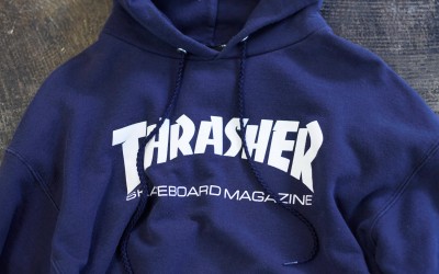 OLD THRASHER Logo Sweat Hoodie