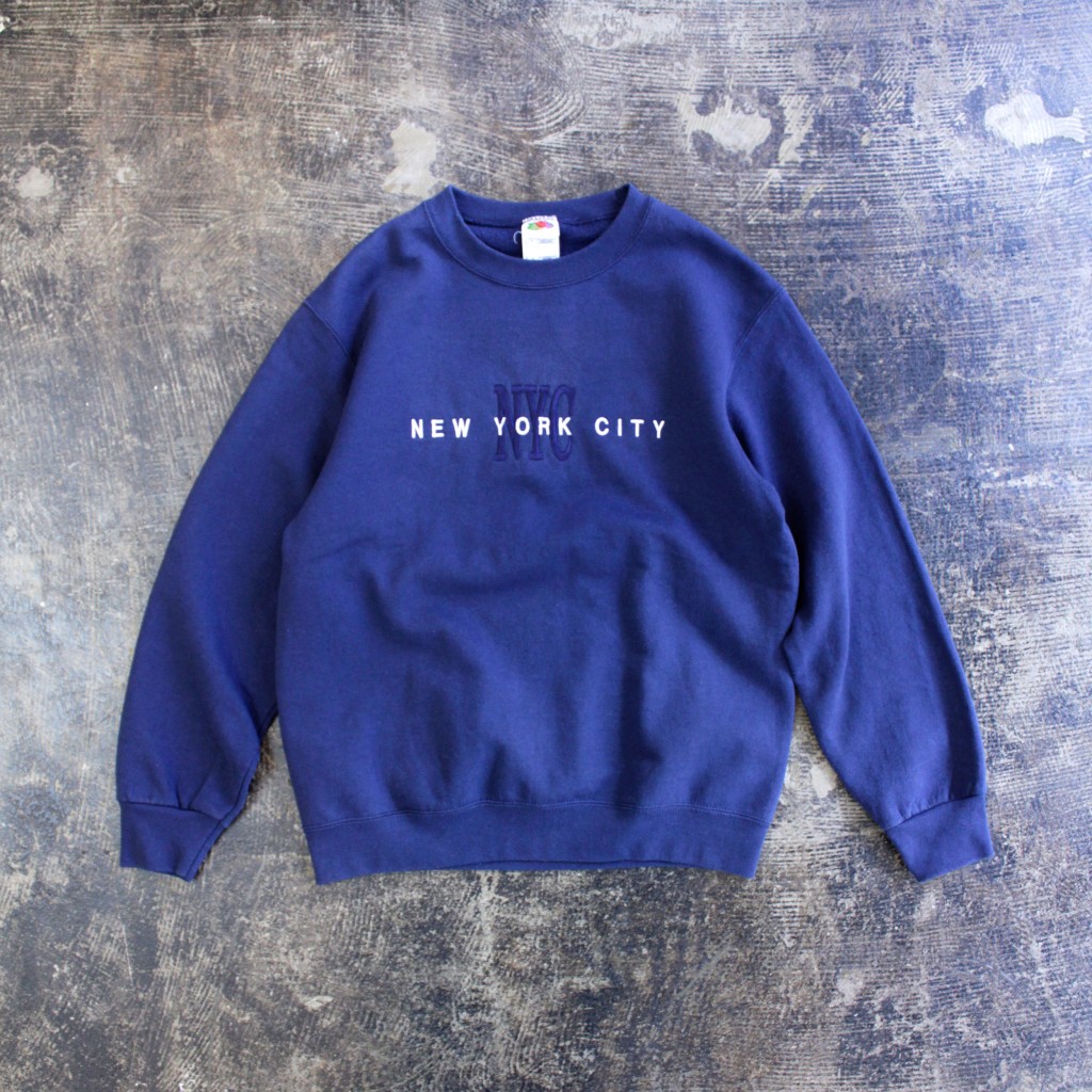 FRUITS OF THE LOOM Souvenir Sweat "NYC"