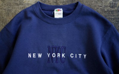 Souvenir Crew Neck Sweat “NYC”