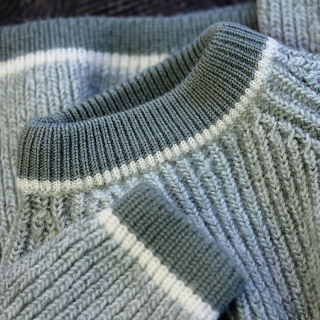 Vintage Mock Neck Sweater Made in Scotland