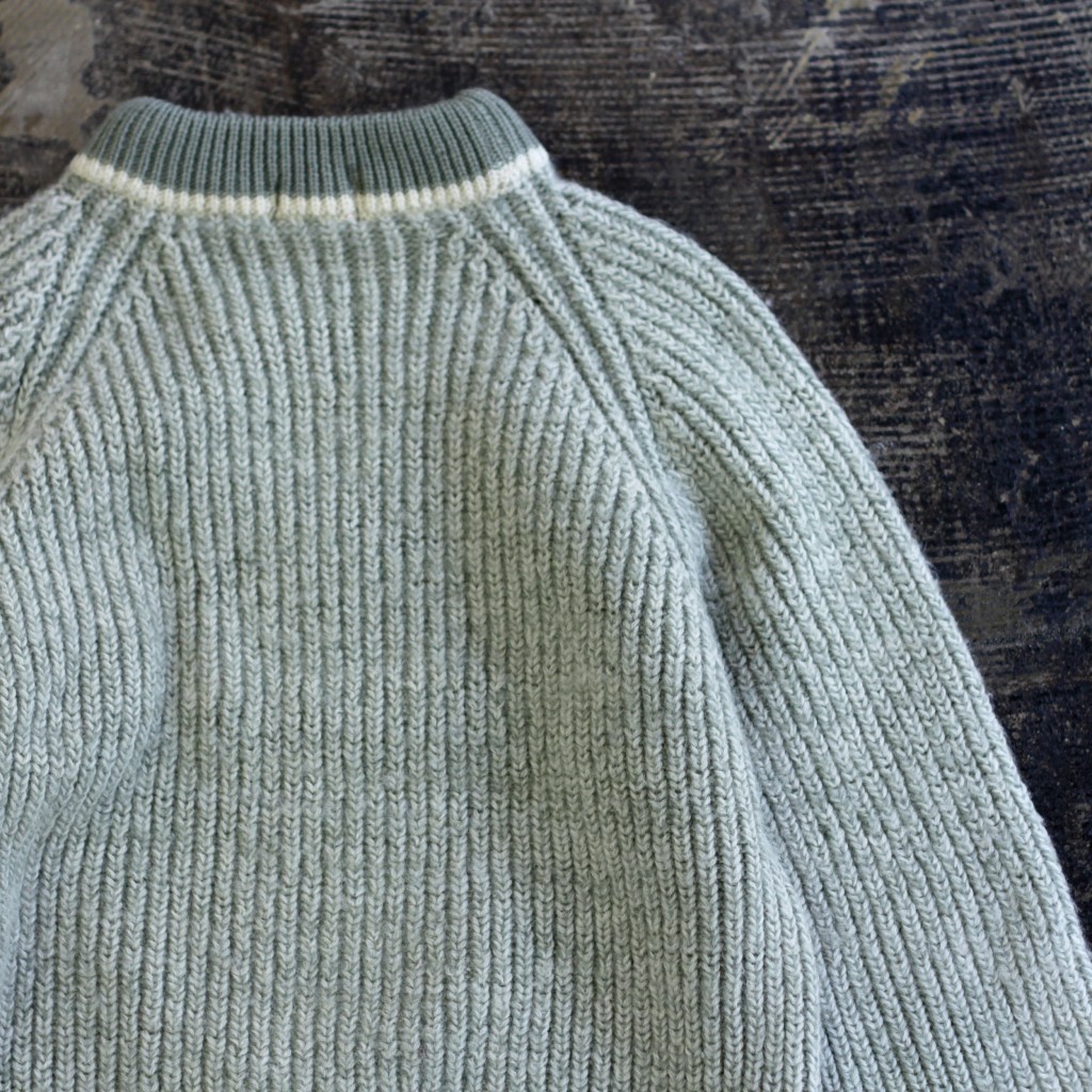 Vintage Mock Neck Sweater Made in Scotland