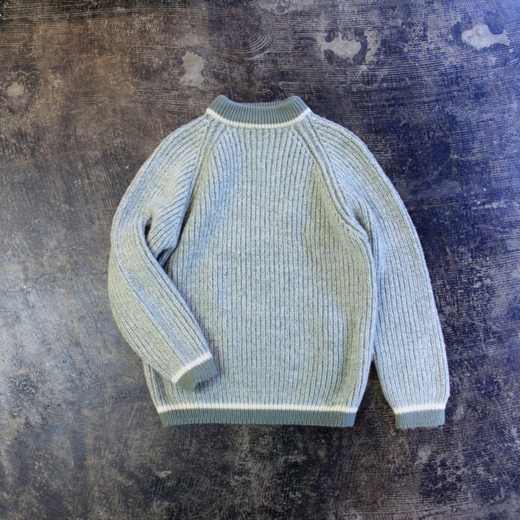 Vintage Mock Neck Sweater Made in Scotland