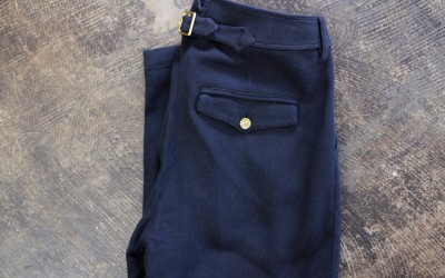 Burberry Brit Tuck Cotton Pants