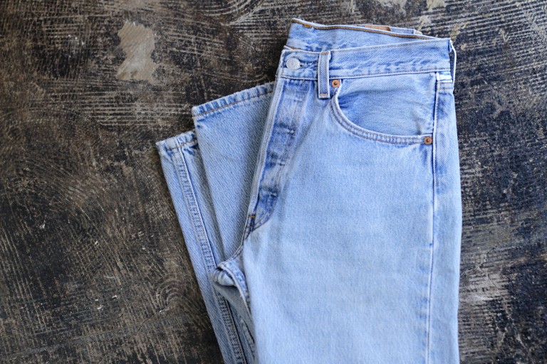 Levi’s Vintage 501 Blue Denim Made in U.S.A.