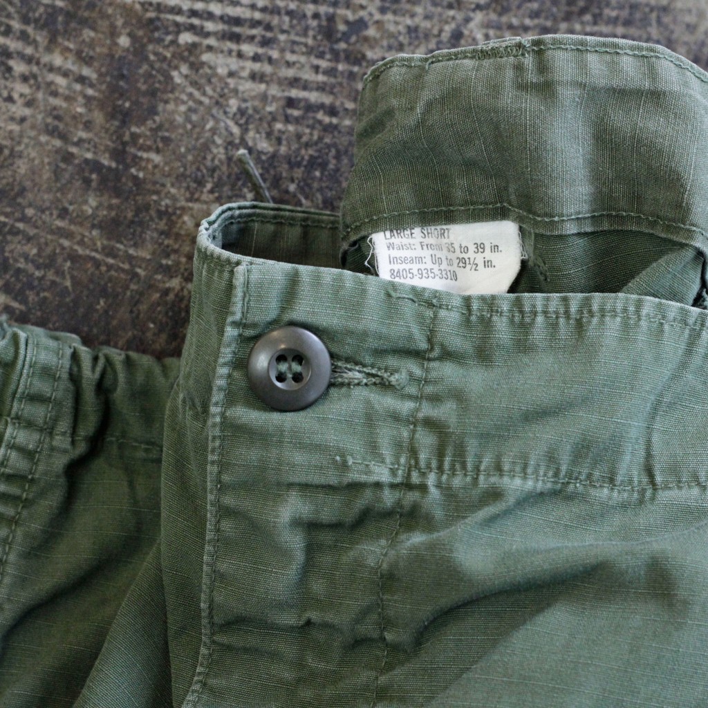U.S. ARMY Vintage 60's Rip Stop Jungle Fatigue Pants