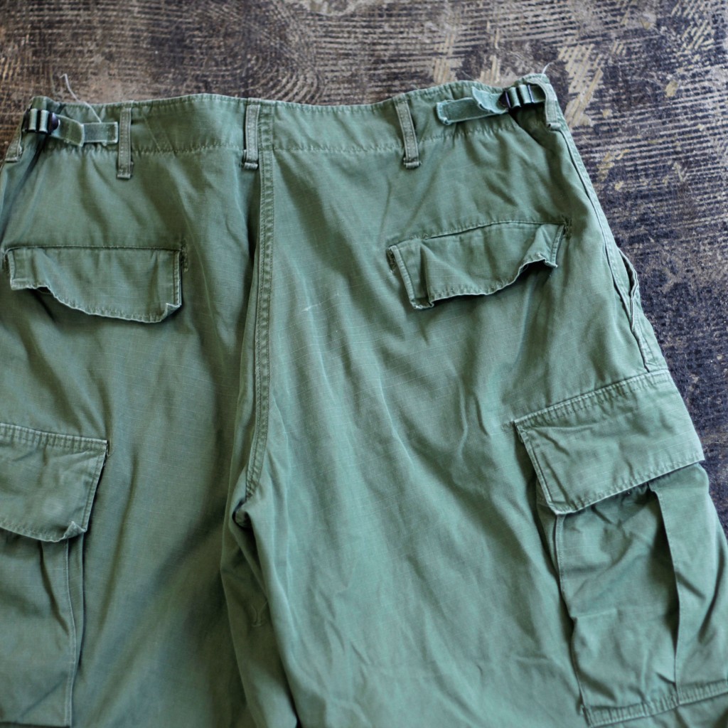 U.S. ARMY Vintage 60's Rip Stop Jungle Fatigue Pants