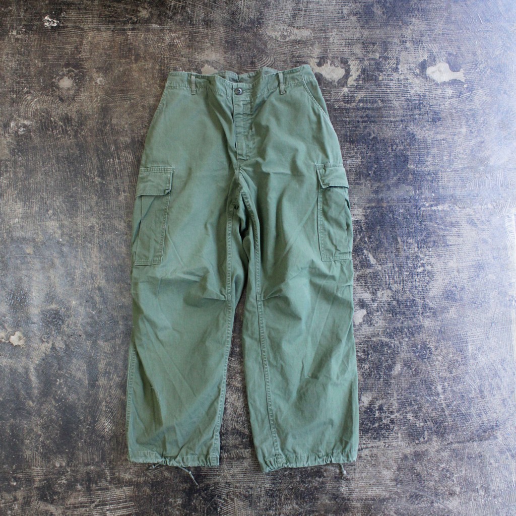 U.S. ARMY Vintage 60's Rip Stop Jungle Fatigue Pants