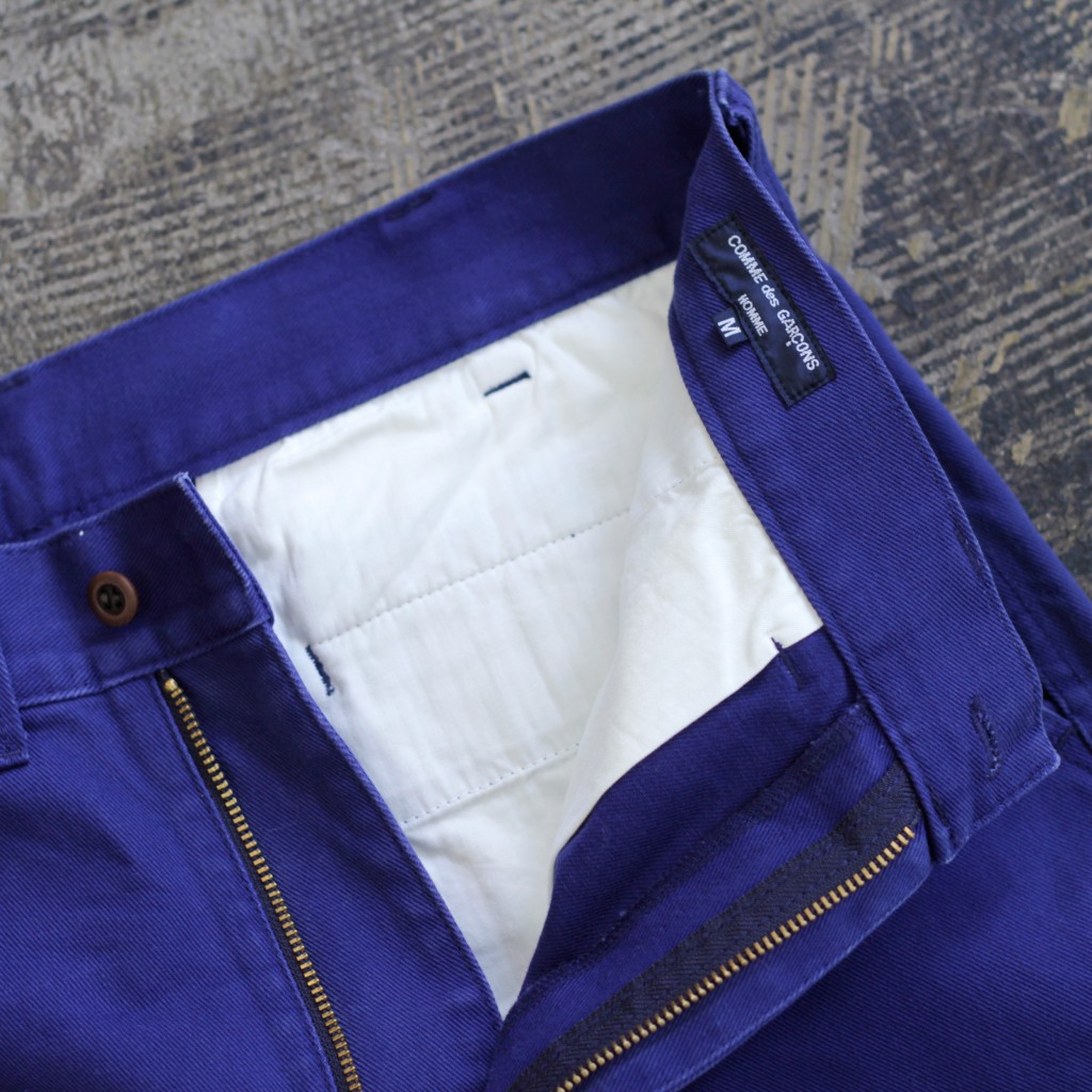 COMME des GARCONS HOMME Cotton Work Pants