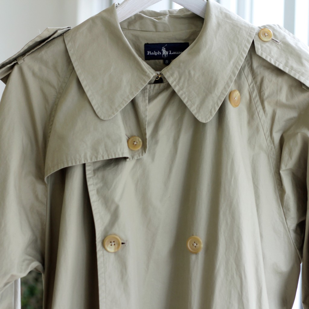 Old Ralph Lauren Over Trench Coat