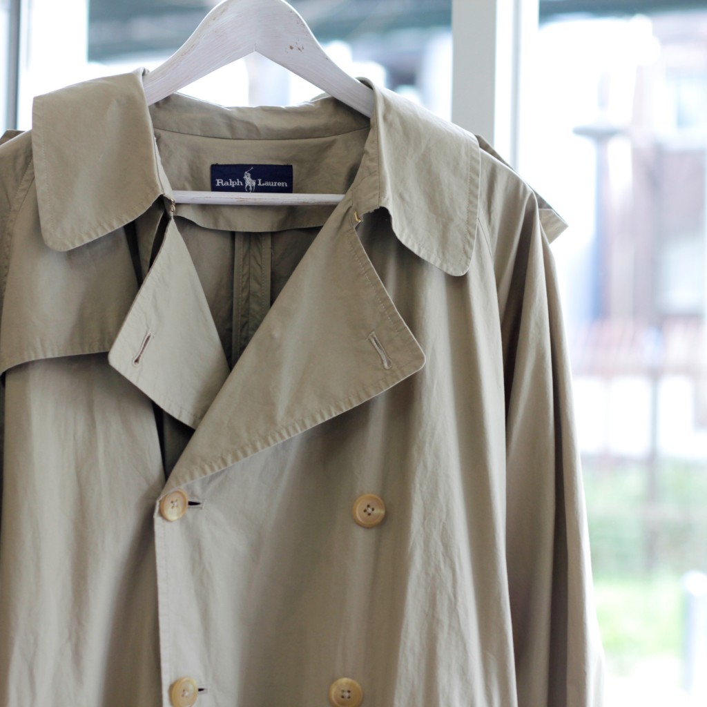 Old Ralph Lauren Over Trench Coat