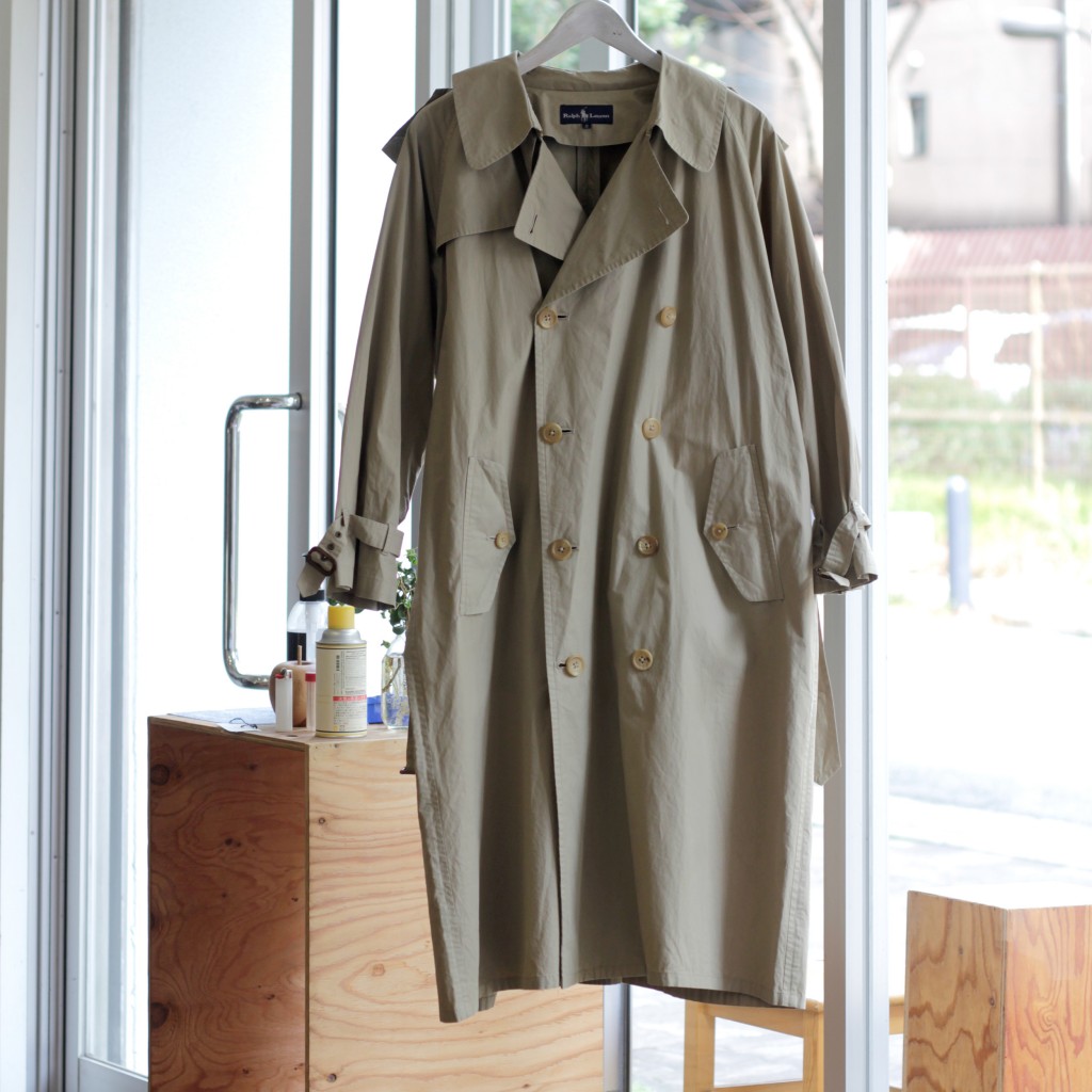 Old Ralph Lauren Over Trench Coat