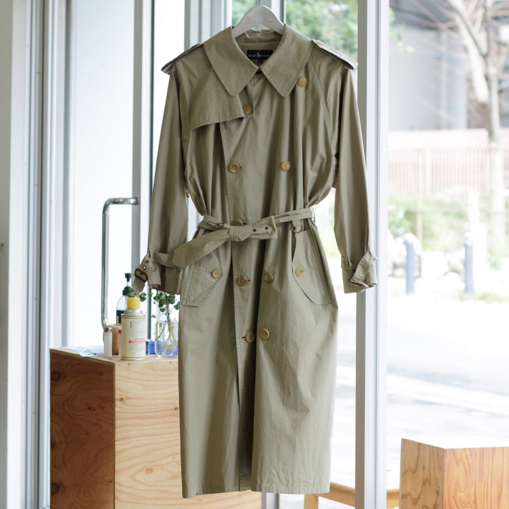 Old Ralph Lauren Over Trench Coat