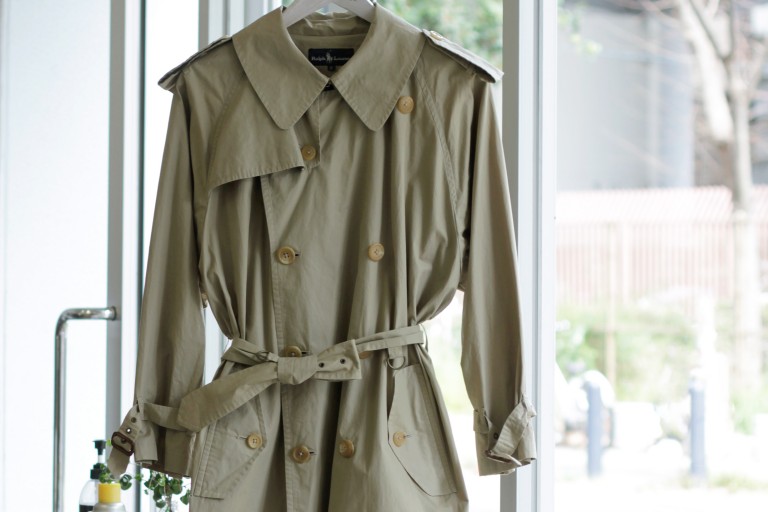 Old Ralph Lauren Over Trench Coat