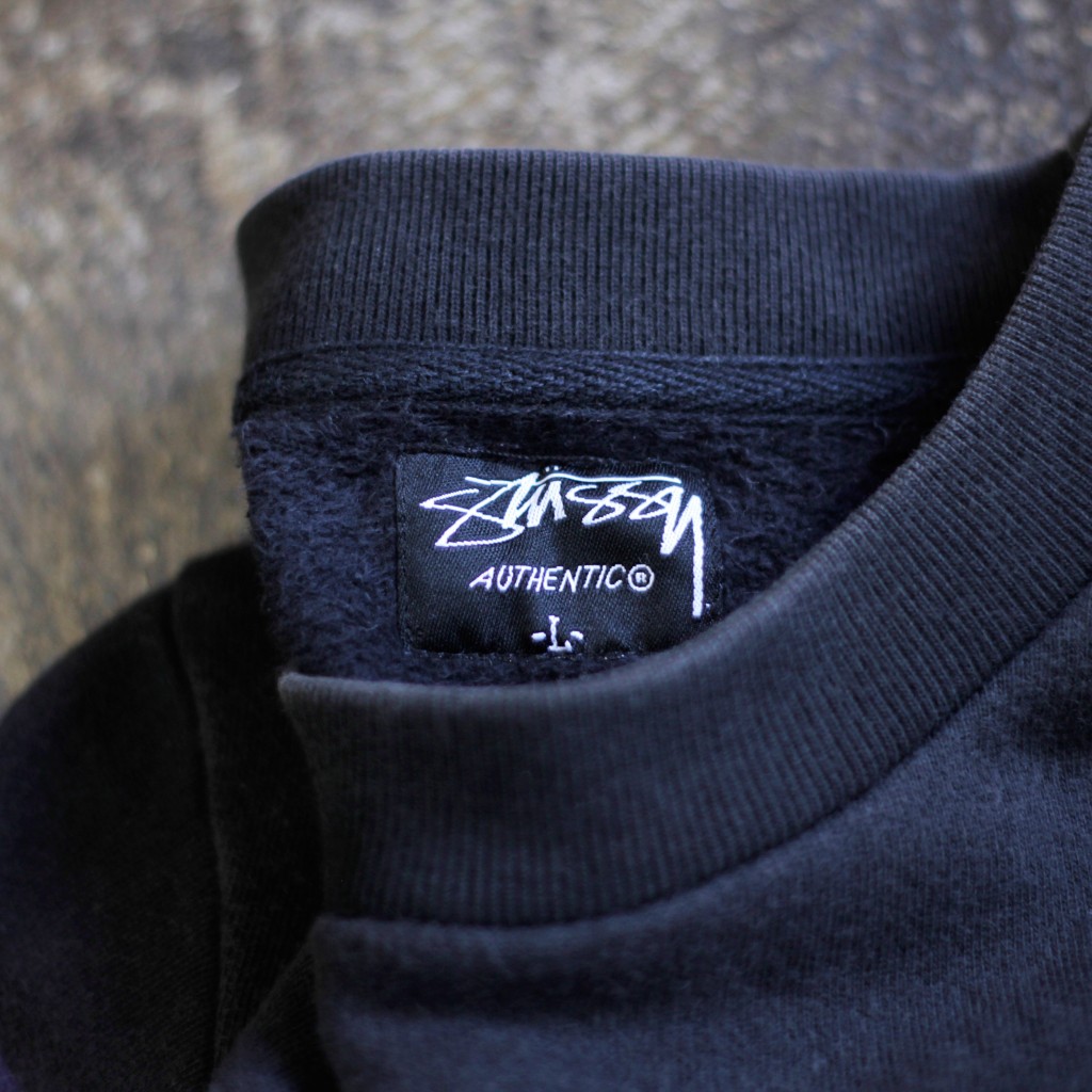 OLD STUSSY Border Crew Sweat