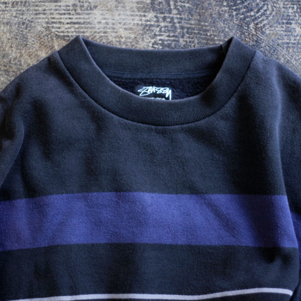 OLD STUSSY Border Crew Sweat