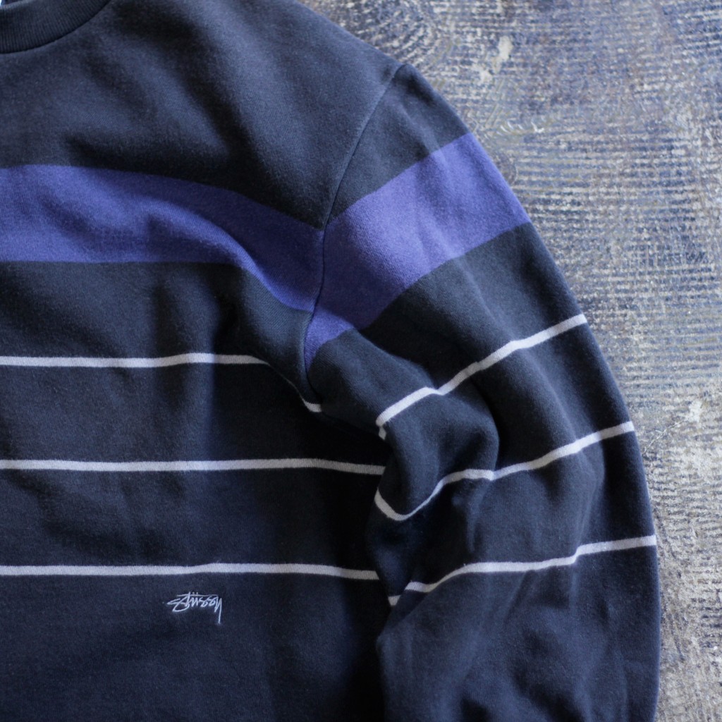 OLD STUSSY Border Crew Sweat