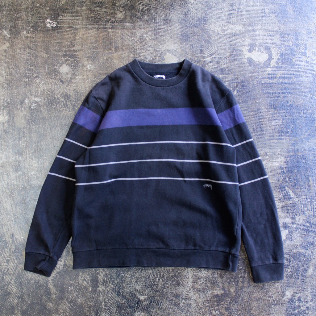 OLD STUSSY Border Crew Sweat