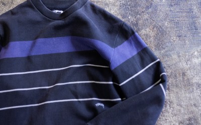 OLD STUSSY Border Crew Sweat