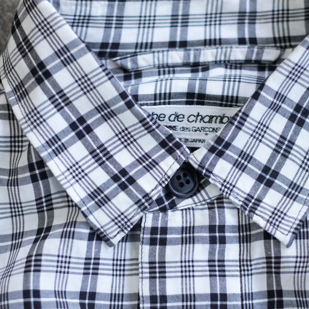 robe de chambre COMME des GARCONS Raylon Check Shirt