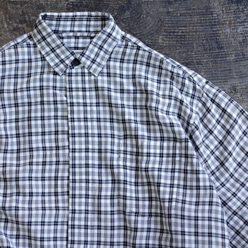 robe de chambre COMME des GARCONS Raylon Check Shirt