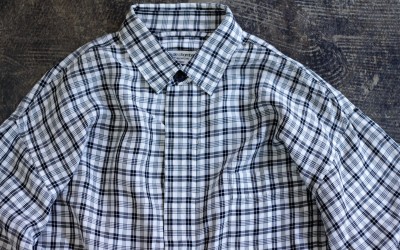 robe de chambre COMME des GARCONS Rayon Check Shirt