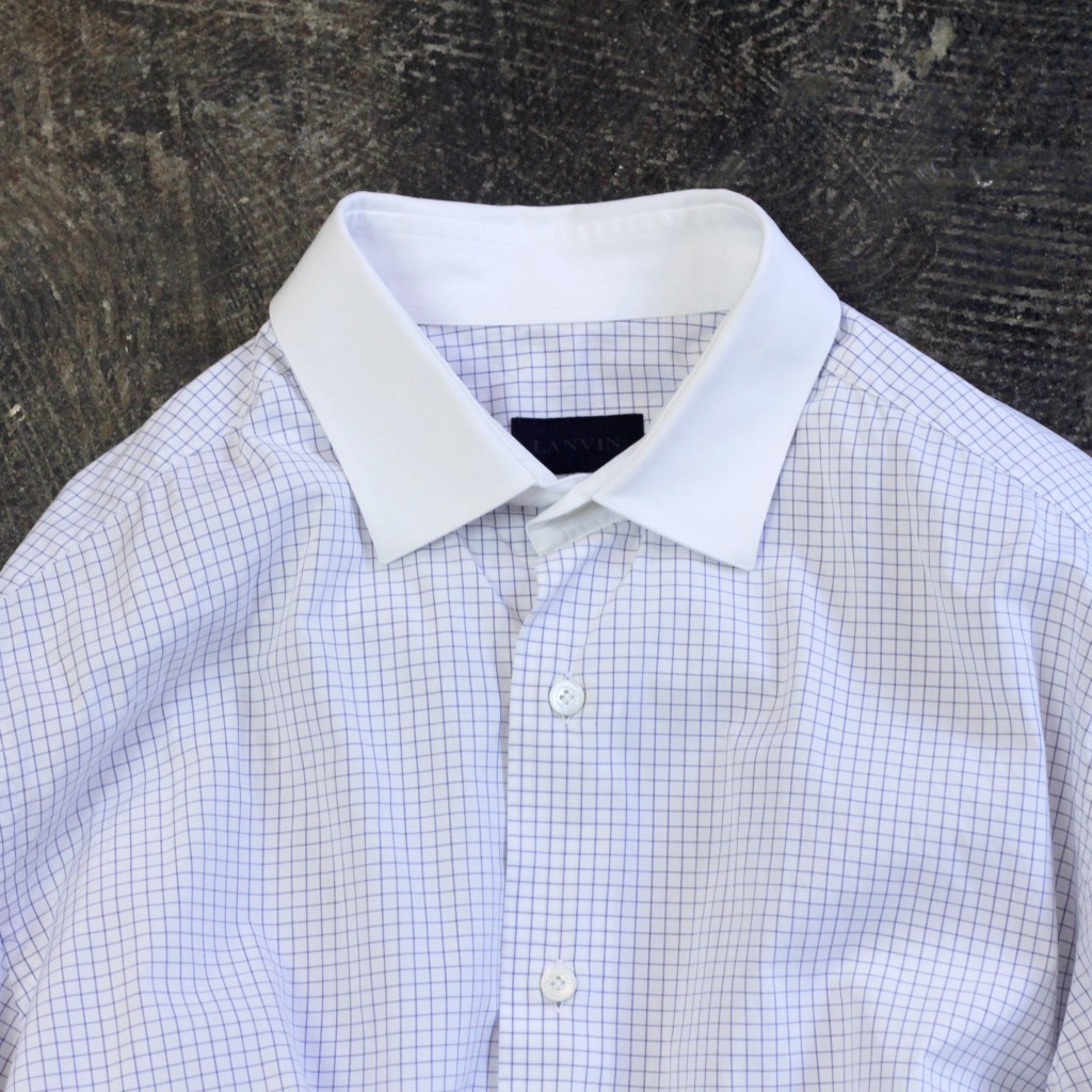 LANVIN Graph Check Shirt