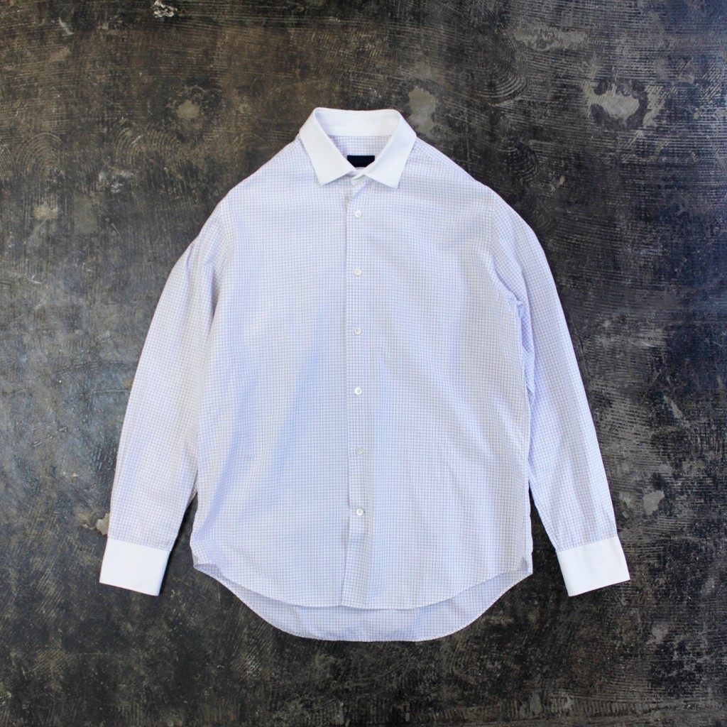 LANVIN Graph Check Shirt