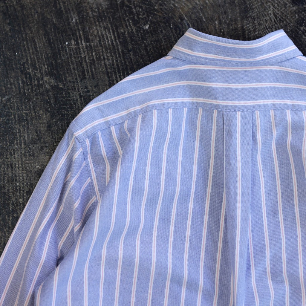 L.L.Bean 80's Stripe Shirts "Made in U.S.A"