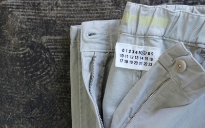 Maison Martin Margiela ⑥ Cotton Work Pants