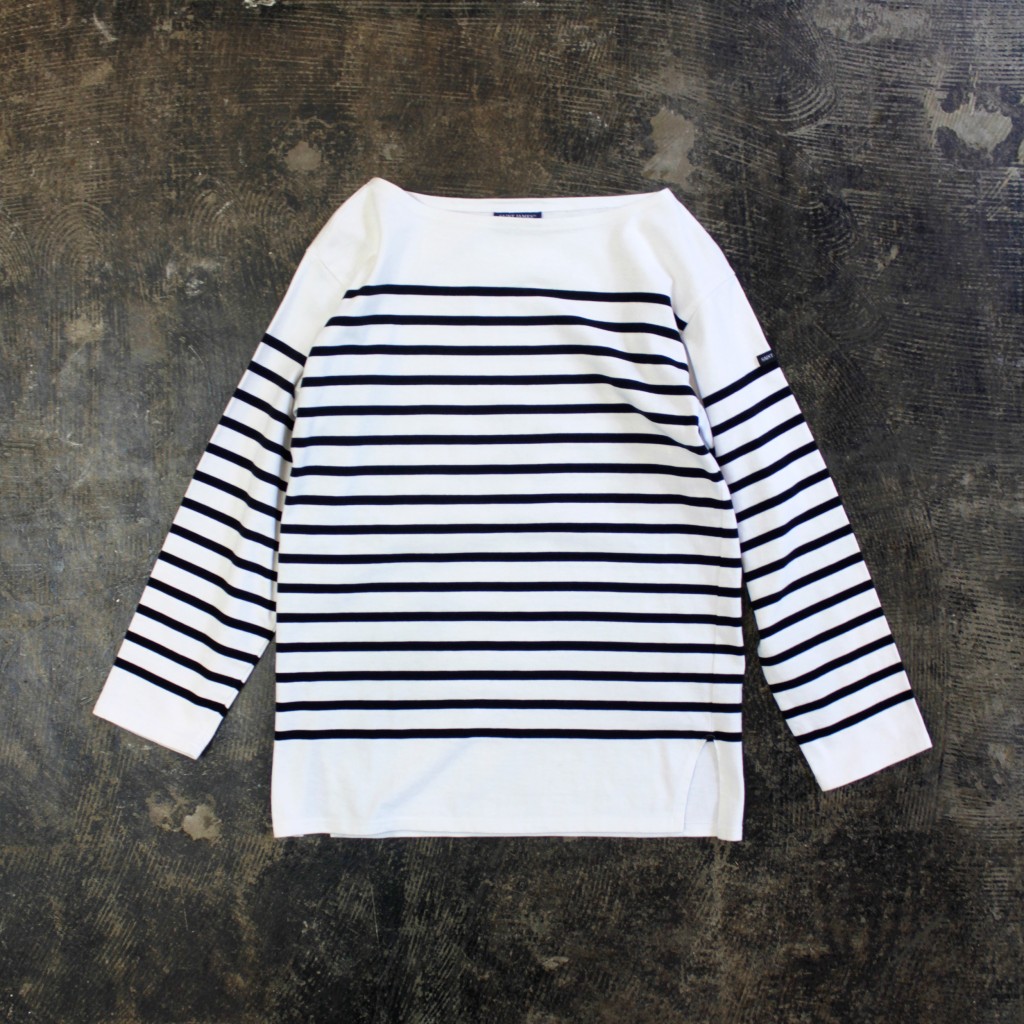 SAINT JAMES L/S Border T-Shirts