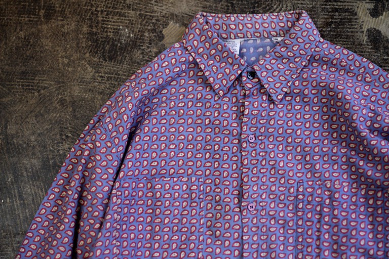 Vintage Paisley Cotton Shirt