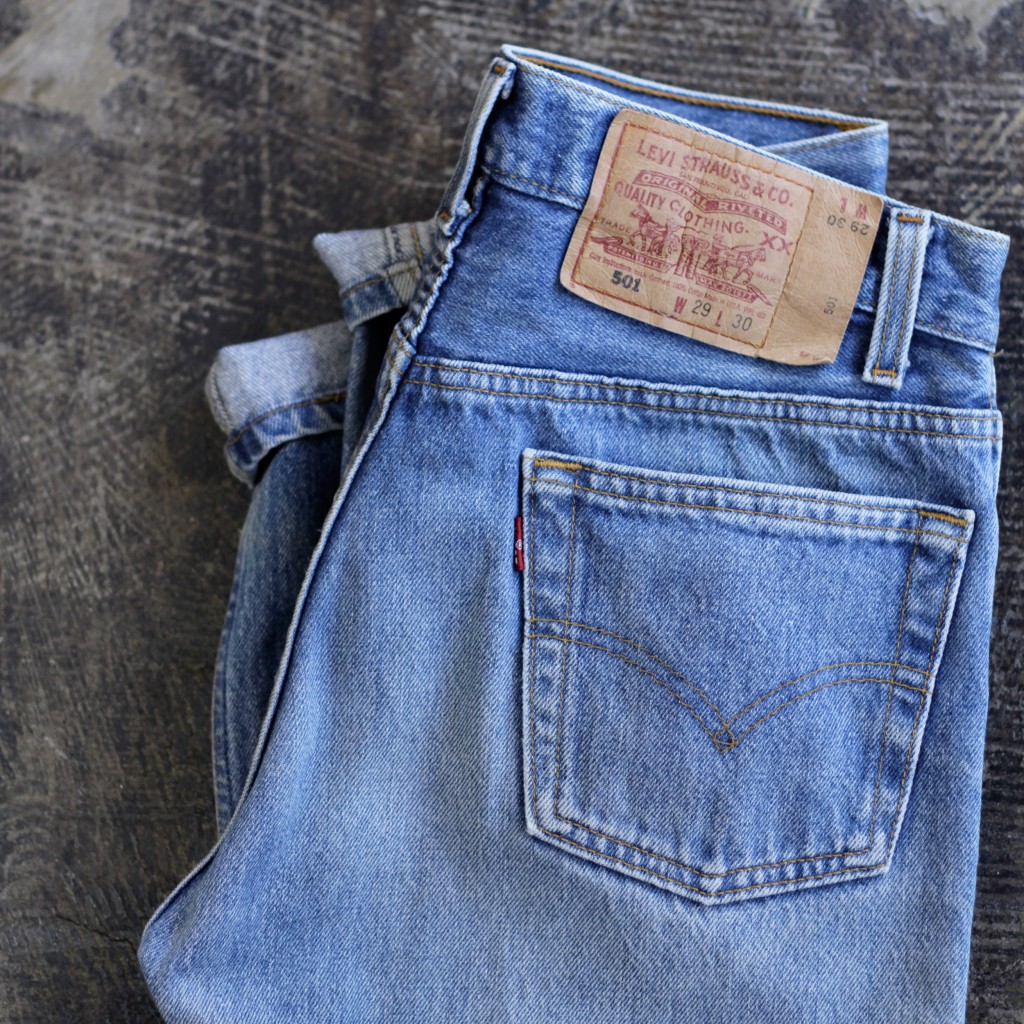 Levi's 501 Blue Denim 'Made in U.S.A'