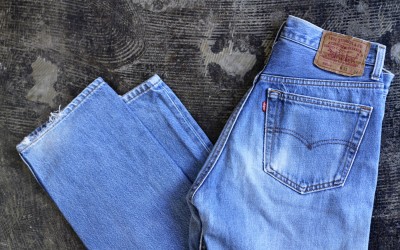 Levi’s 501 Vintage Blue Denim “Made in U.S.A”