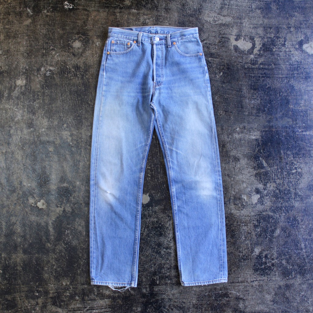 Levi’s 501 Vintage Blue Denim ‘Made in U.S.A’