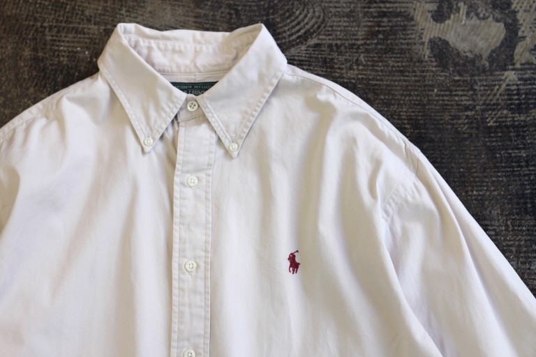 POLO COUNTRY 90’s Embroidery Logo Cotton Shirt