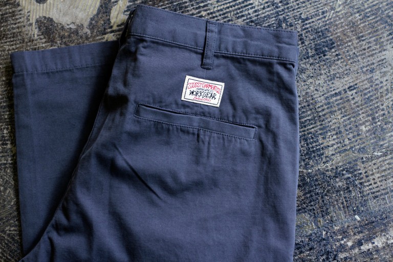 STUSSY AUTHENTIC WORK GEAR “Dead-Stock” Cotton Work Pants