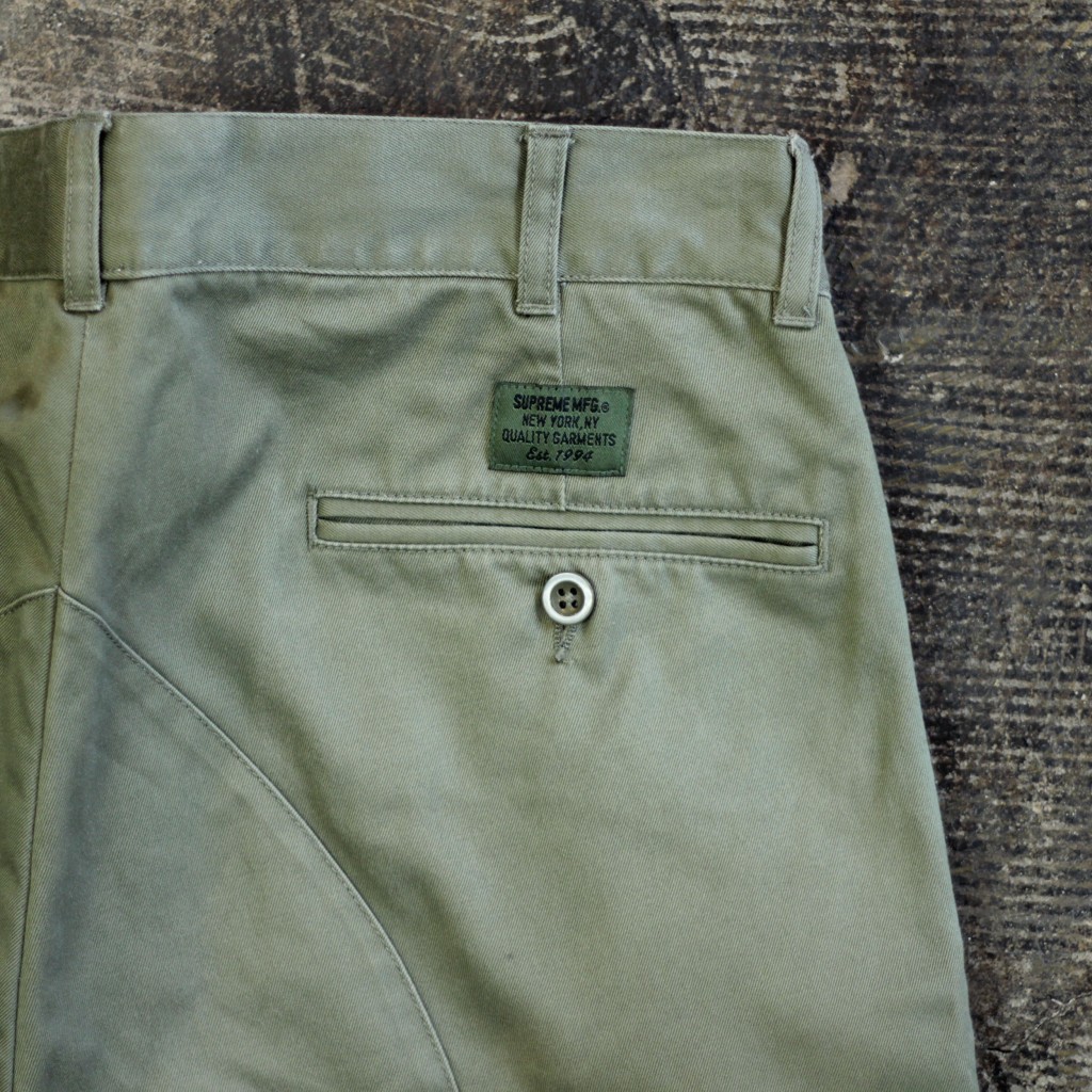 Supreme Military Cotton Shorts