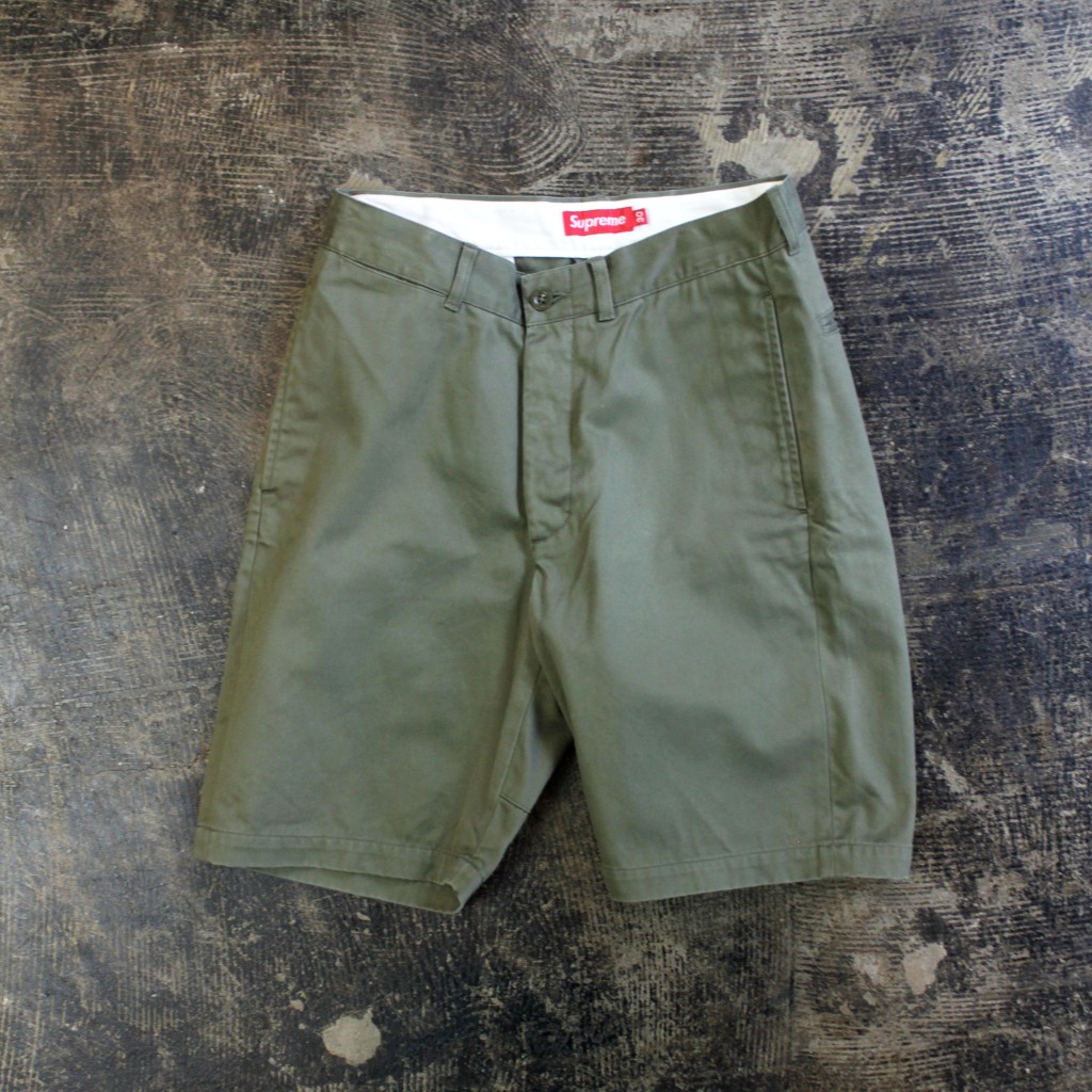 Supreme Military Cotton Shorts